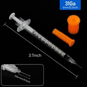 Herramienta Desechable <span class=keywords><strong>de</strong></span> Medición <span class=keywords><strong>de</strong></span> Fluidos <span class=keywords><strong>de</strong></span> 30G y 8mm, 0.5ml 1ml para Muestreo Científico <span class=keywords><strong>de</strong></span> Precisión, Longitud <span class=keywords><strong>de</strong></span> 4.7 Pulgadas - Product Image 4