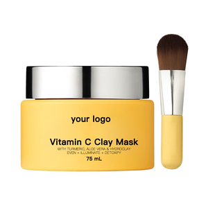 Nhãn hiệu riêng nghệ Đất sét mặt nạ làm sạch sâu lỗ chân lông cải thiện giai điệu không đồng đều Vitamin C đất sét mặt nạ cho đốm đen - Product Image 1