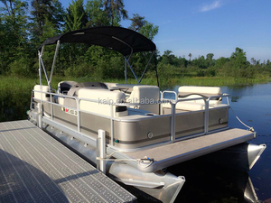 2025 nuevo diseño Venta caliente barco pontón <span class=keywords><strong>de</strong></span> aluminio <span class=keywords><strong>de</strong></span> grado marino casa flotante para <span class=keywords><strong>vacaciones</strong></span> y fiesta familiar <span class=keywords><strong>yate</strong></span> <span class=keywords><strong>de</strong></span> pesca - Product Image 5