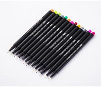 Secolorart Art 24 Fineliners 0.4mm à base d'eau pointe fine Fineliner marqueurs pour dessin croquis journalisation