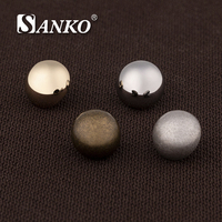 Boutons en alliage de zinc plaqué luxe SANKO pour la couture de manteaux, de blazers et de vêtements - Prix de gros d'usine