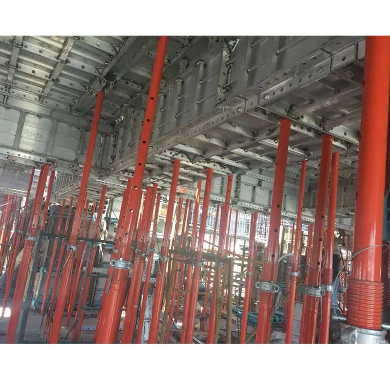 Heavy Duty Galvanized Steel Prop Scaffolding Formwork Construction Adjustable Support Post