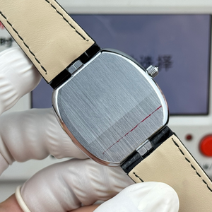 Montre-bracelet élégante pour homme de style vintage avec bracelet en cuir, montre automatique à remontage automatique pour les affaires. - Product Image 6