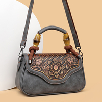 Tas Selempang Wanita Kualitas Tinggi Grosir Pabrik, Desain Cetak, Tas Bahu Fashion Model Terbaru