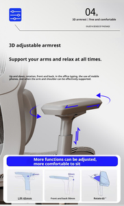 Cao trở lại ngả <span class=keywords><strong>Ergonomic</strong></span> nhà Ghế văn phòng trò chơi máy tính chơi Game ghế với footstool và hỗ trợ thắt lưng - Product Image 4