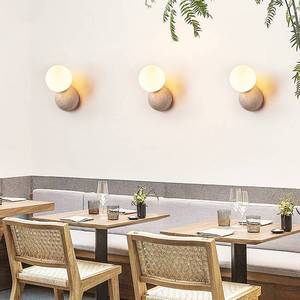Lámpara de Pared de Piedra Huangdong E27 con Interruptor LED, IP65, Iluminación Interior - Product Image 3