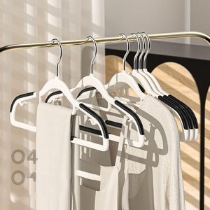 Perchas para Camisas, Pantalones, Ropa Interior, Suéteres, Perchas Delgadas para Ropa con Gancho Giratorio de 360 Grados, Perchas de Plástico Antideslizantes - Product Image 4