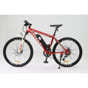 Vélo électrique de montagne populaire pour le trekking, 26 pouces, suspension avant, 21 vitesses, freins à disque - Product Image 1