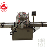 Machine de remplissage automatique de liquides, remplisseuse de bouteilles entièrement automatique, équipement de remplissage de haute précision pour jus, huile, eau, sauce