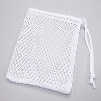 Haute qualité recyclable petit cordon cadeau pochette à linge Polyester maille filet sac ménage voyage cosmétiques bijoux personnalisé