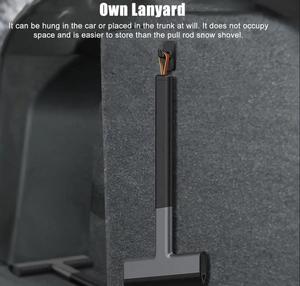 Poignée en forme de T bricolage Grade hiver voiture Essentials réutilisable pare-brise <span class=keywords><strong>grattoir</strong></span> à glace pelle à neige personnalisable OEM grattage de givre - Product Image 6