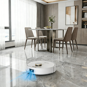 หุ่นยนต์ดูดฝุ่น 15Kpa แรงดูดสูง ระบบนำทางด้วยเลเซอร์ แผนที่อัจฉริยะ ชาร์จและเทฝุ่นอัตโนมัติ - Product Image 4