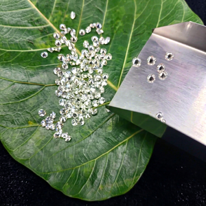 เพชรขาวทรงกลมเจียระไนแบบบริลเลียนท์  เพชรเพาะเลี้ยงสังเคราะห์สี D สำหรับทำเครื่องประดับ - Product Image 1