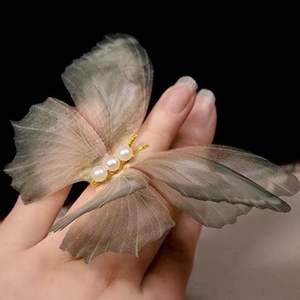 Aksesoris Rambut Bayi Perempuan Gaya Cina Baru Grosir, Jepit Rambut Logam Buatan Tangan Gaya Manis - Product Image 2