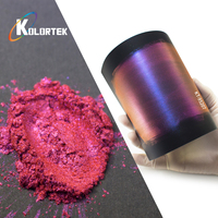 Poudre Pigmentée Caméléon Brillante Écologique Kolortek pour Vernis à Ongles et Cosmétiques DIY