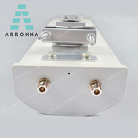 Antenne de station de base verticale sectorielle 870-960/1850-1990 MHz 3G/GSM/CDMA, panneau 8/11 dBi de gain, 1.5 VSWR