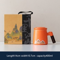 Ensemble cadeau de luxe personnalisable pour entreprises, comprenant tasse en céramique, carnet et stylo, imprimé UV, emballé en boîte, marque HLF, ensembles MOQ, direct usine
