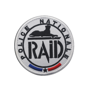 Frankrijk Zwarte Panter Strike Team Aanval Embleem Ijzer-Op Ir Reflecterende Patches Voor Hoeden Doek En Tactische Tassen - Product Image 4
