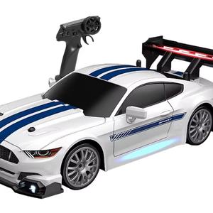 รถดริฟท์บังคับวิทยุ SJY-8601-8603/8601E-8603E ขนาด 1/24 ขับเคลื่อน 4 ล้อ ความเร็วสูง 30 กม./ชม. พร้อมไฟ LED ไจโร 2.4Ghz ของเล่นไฟฟ้าสำหรับเด็กผู้ชาย ของขวัญสำหรับเด็ก - Product Image 5