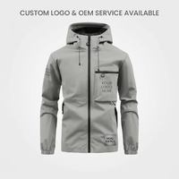 Veste technique Gorpcore pour homme, coupe européenne personnalisée, étanche, pour l'extérieur, marque privée, chaîne d'approvisionnement mondiale OEM tout-en-un