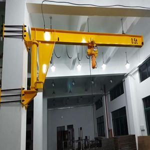 Venta Directa de Fábrica, Grúa Giratoria de Pared con Certificación CE, Grúa Cantilever de Alta Resistencia con Polipasto, Montaje Directo sin Ocupar Espacio en el Suelo - Product Image 5
