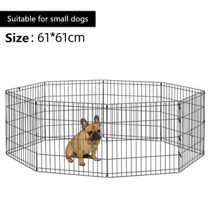 Jaula para Mascotas, Plegable, de Metal, para Interiores y Exteriores, Jaulas para Perros - Product Image 5