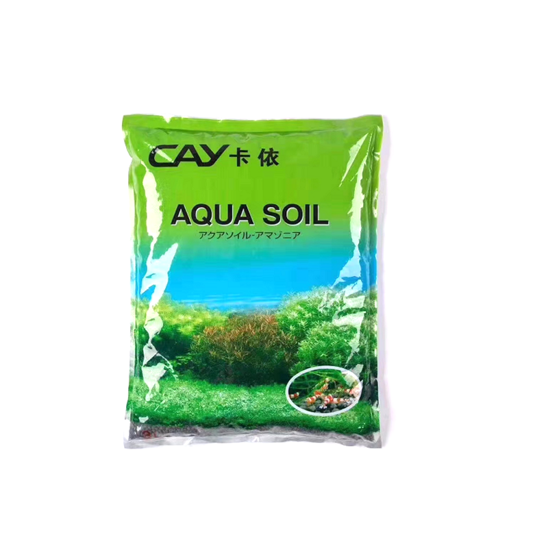 CAY完全淡水植栽水族館基質水生水槽植物栽培中土壌3L/9L