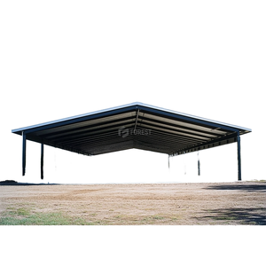 Construcción de Establos para Caballos Cerca de Mí, Estructura de Acero Prefabricada de Alta Resistencia, Servicios de Soldadura y Doblado para Arenas Ecuestres, Taller de Acero - Product Image 1