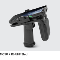 Chainway MC50 5G pemindai kode batang Android 12 2D, komputer seluler dengan pembaca RFID NFC IP67 Shenzhen PDA genggam untuk persediaan