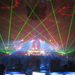 Professionnel de haute qualité 10w puissant Laser RVB DJ club théâtre Projecteur Animation Lumière