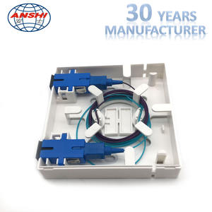 Huianshi — plaque <span class=keywords><strong>de</strong></span> finition en Fiber <span class=keywords><strong>RJ45</strong></span> et SC FTTH, 2 Ports, boîte <span class=keywords><strong>de</strong></span> connecteurs - Product Image 5