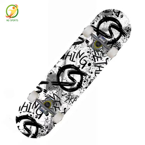 NQ SPORTS - Patineta de 4 <span class=keywords><strong>Ruedas</strong></span> con Control Remoto de Alta Velocidad, 31 Pulgadas, 7 Capas de Madera de Arce, <span class=keywords><strong>Longboard</strong></span> Completo - Product Image 5