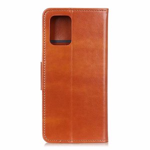 <span class=keywords><strong>Custodia</strong></span> a portafoglio in pelle PU con motivo Crazy Horse per <span class=keywords><strong>OPPO</strong></span> <span class=keywords><strong>A52</strong></span> con supporto e slot per carte - Product Image 5