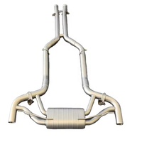 Système d'échappement Catback UML pour Mercedes-Benz AMG GT/GTS (C190) 4.0T 2014-2023, échappement haute performance en titane, poli miroir