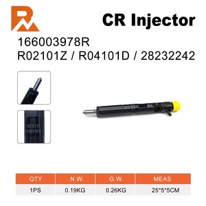 Injecteur CR 166003978R R02101Z/R04101D/28232242 pour moteur K9K700 (EJBR02101Z) - Product Image 1