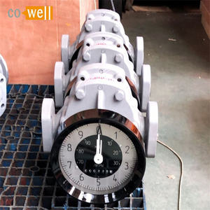 Débitmètre hydraulique portable à engrenages ovales OGM-R-40 avec pulser en fonte <span class=keywords><strong>Cowell</strong></span>/OEM 1''/1.5''/2'' pour huile - Product Image 4