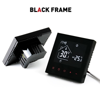 Beok zigbee thermostat d'ambiance numérique à écran tactile pour système de chauffage