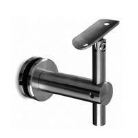 Accessoires de balustrade de balcon de bonne qualité, support en acier inoxydable pour verre, accroche-main, quincaillerie pour escalier