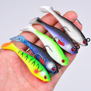 Esca Artificiale Morbida <span class=keywords><strong>in</strong></span> <span class=keywords><strong>Silicone</strong></span> a Coda a T 75cm 95g per Spigola, Bionica con Ami, per Pesca <span class=keywords><strong>in</strong></span> <span class=keywords><strong>Mare</strong></span> e da Barca - Disponibile - Product Image 1