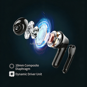 Auriculares In-Ear TWS TOUR <span class=keywords><strong>Pro2</strong></span> Inalámbricos BT 5.4 de Baja Latencia para Móvil/Laptop/Uso Casual, Mini Auriculares HiFi con Pantalla Digital - Product Image 6