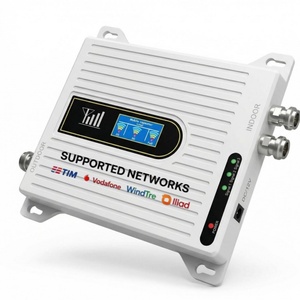 Amplificatore di Segnale Tri-Banda per Telefoni Cellulari 900 1800 2100MHz, Ripetitore 3G 4G LTE per Casa e Ufficio con <span class=keywords><strong>Copertura</strong></span> 300-500mq - Product Image 1