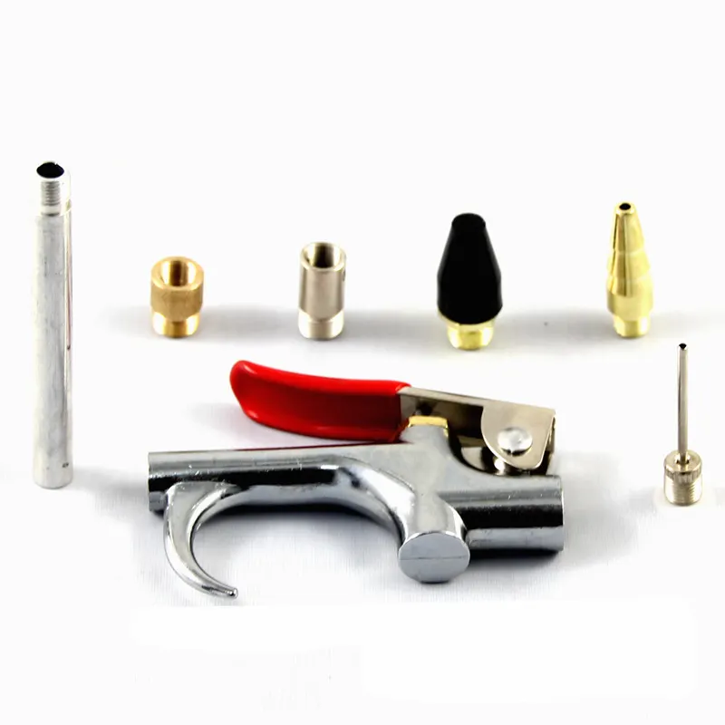 Goedkope Prijs Air Blow Gun Kit Dust Gun Pistola De Aire Comprimido 5Pcs 7 Stuks Pneumatische Blazen Tool Set air Duster