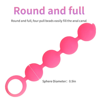 Boule anale en silicone souple, plug anal, jouets sexuels pour femmes et hommes, massage de la prostate, masturbation érotique