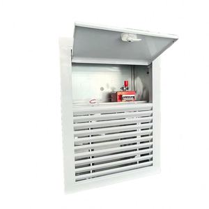 Sortie d'air rectangulaire à pression positive <span class=keywords><strong>en</strong></span> acier inoxydable de haute qualité pour escalier – Équipement de ventilation CVC essentiel pour la sécurité - Product Image 1