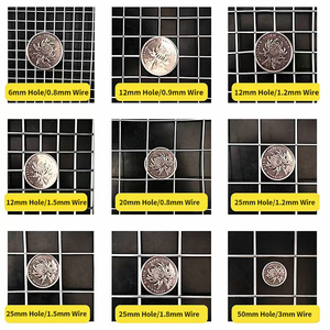 Rouleau de treillis carré à mailles plates à prix de gros pour l'agriculture, les cages à animaux, l'élevage de volailles, support de découpe de treillis soudé - Product Image 2