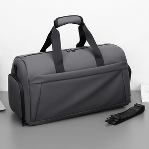 Custom Size Minimalist Portable Duffle Bag With Independent Shoe Compartment Handheld Travel Bag <b>Trolley</b> Sleeve Fitness Gym Bag - Product Image 4
