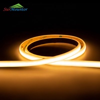 Strip LED CE 2110 300LED/M 24v 3000k Putih Kecerahan Tinggi COB Strip LED CRI90 Tahan Air ROHS Lampu Strip LED