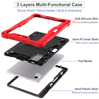 Étui de protection antichoc renforcé à 3 couches pour tablette Moto Pad 70, idéal pour la visualisation de paysages