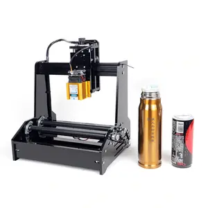 DIY 30w laser engraving machineFull Assembled Delivery engraving on cylindrical on stainless Steel