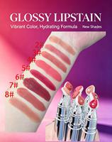 Rouge à lèvres mat velours végétalien haute pigmentation pour maquillage peaux foncées, tube argenté de luxe, fabricant de marque privée, faible MOQ, vente en gros